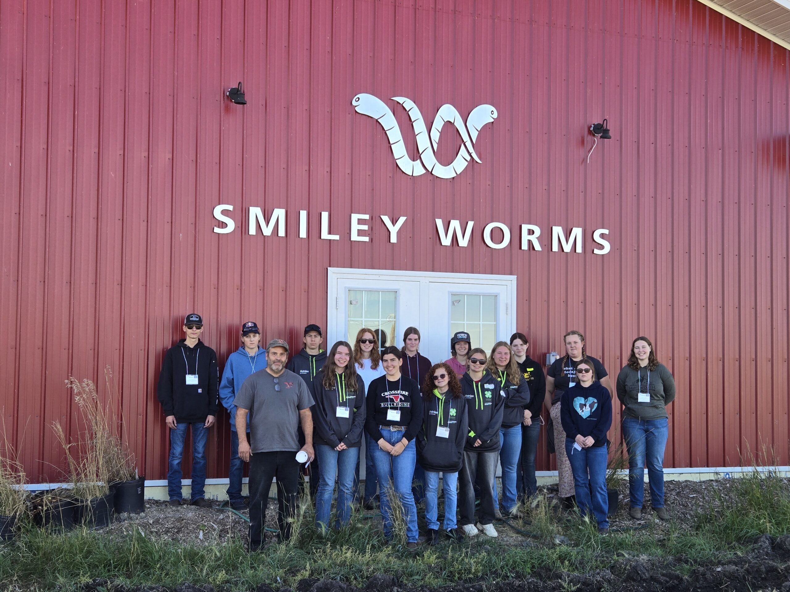 Agri Career Quest participants visit Maloryn Farms near Minnedosa.