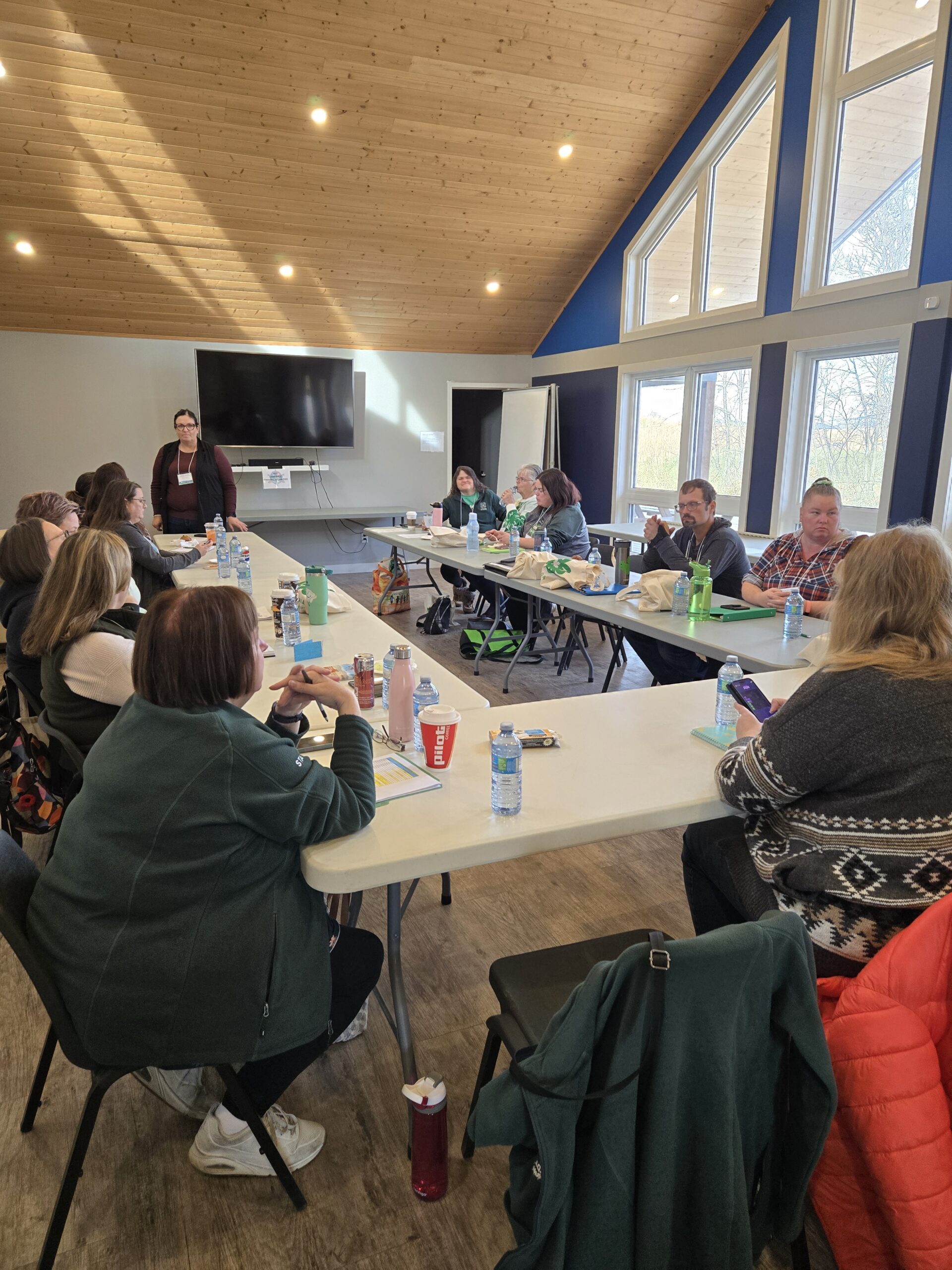 Agri Career Quest participants visit Maloryn Farms near Minnedosa.