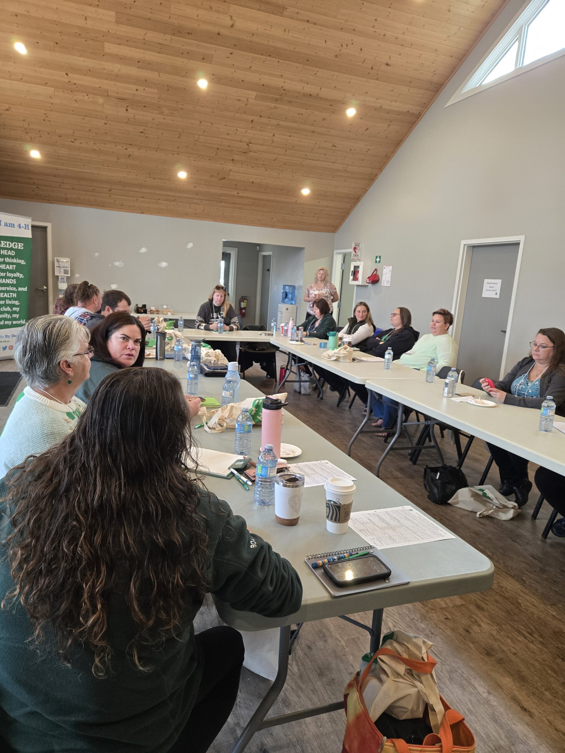 Agri Career Quest participants visit Maloryn Farms near Minnedosa.