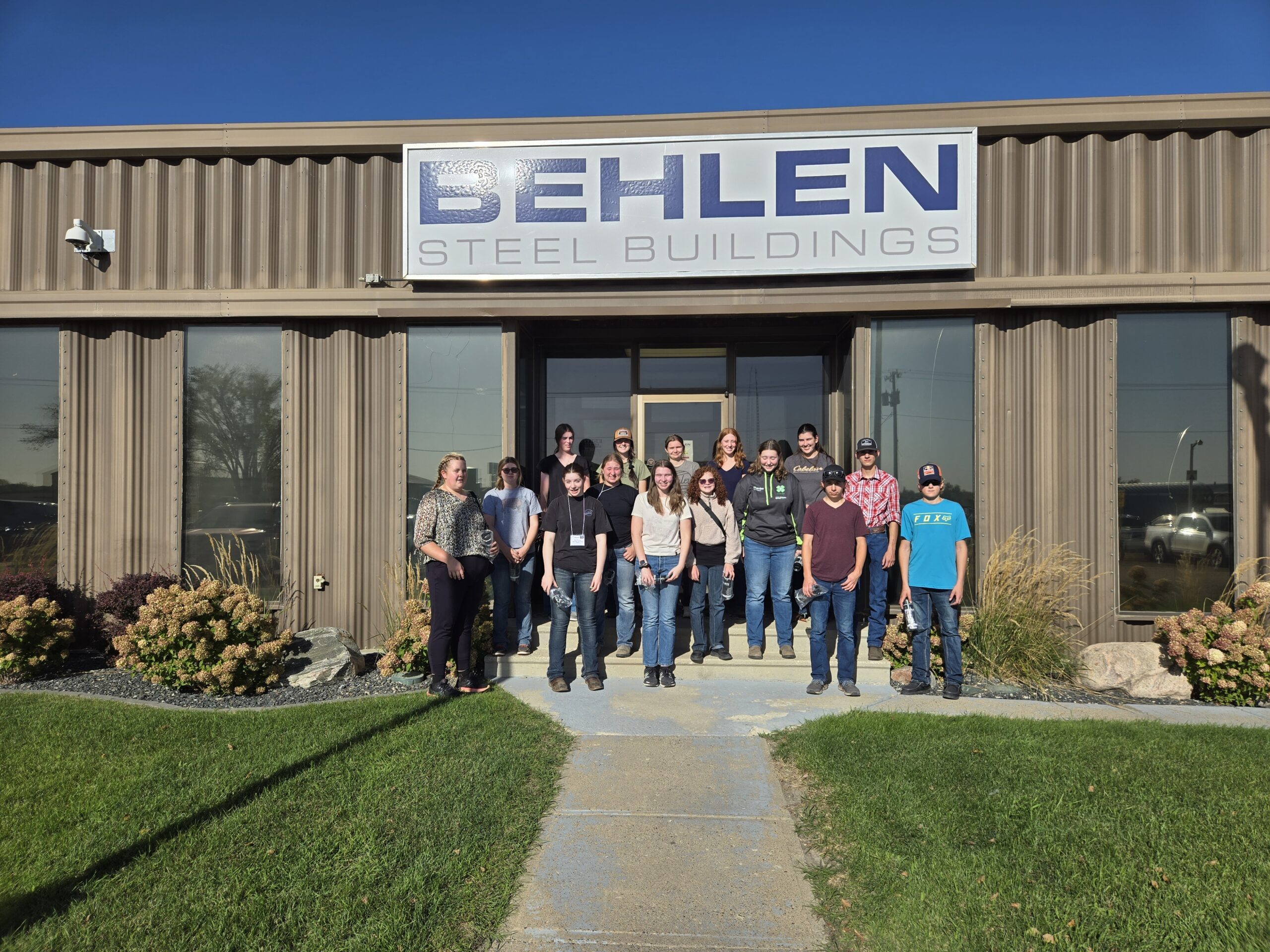 Agri Career Quest participants visit Maloryn Farms near Minnedosa.