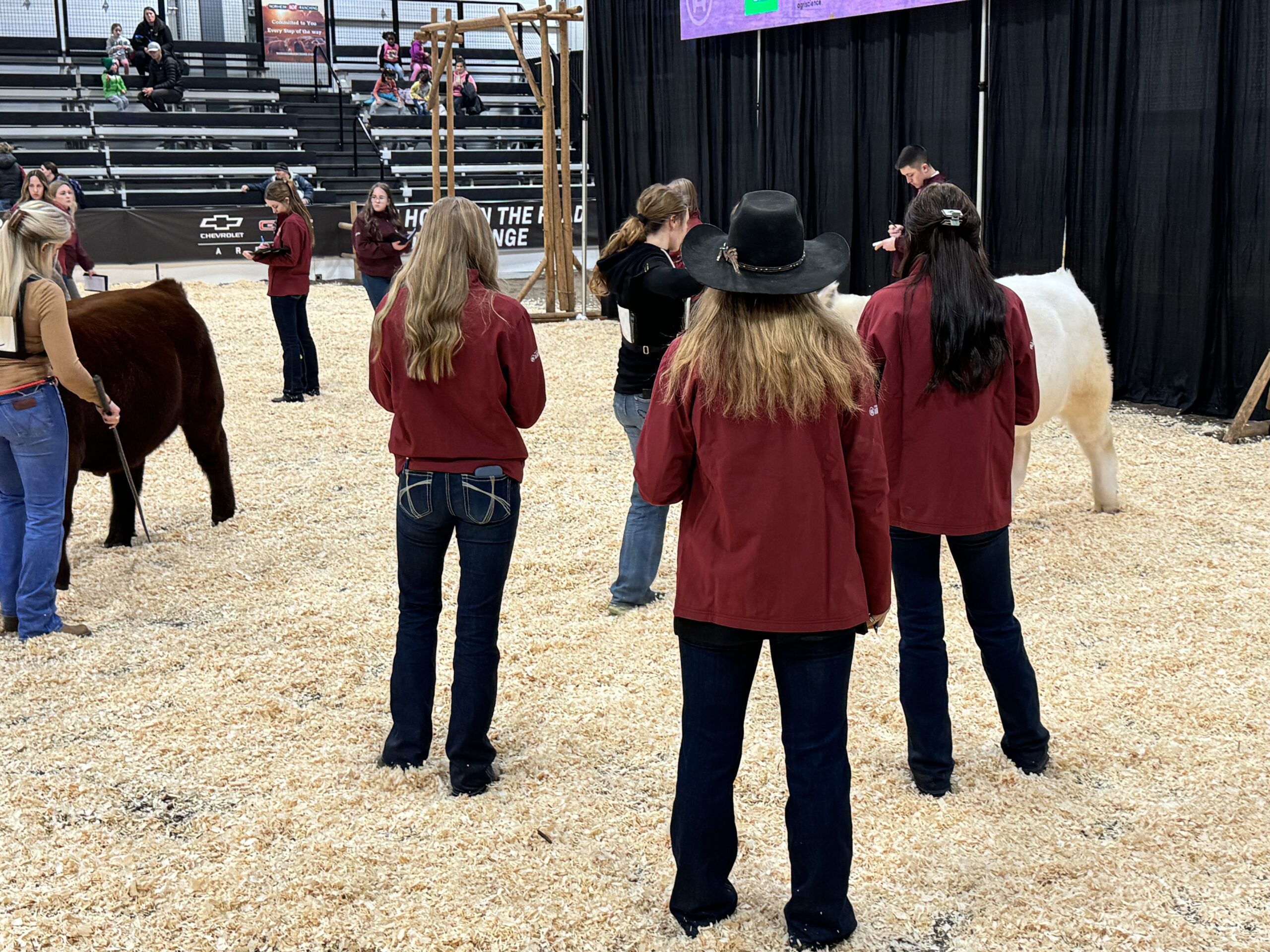 Agri Career Quest participants visit Maloryn Farms near Minnedosa.