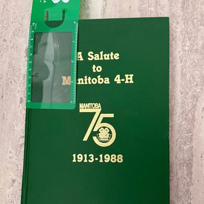 4-H Manitoba Bookmark Magnifier Ruler - NEW!