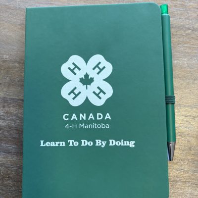 4-H Manitoba TaskRight Afton Notebook with Pen - NEW!
